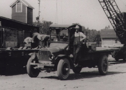 Vermont Auto Enthusiasts - Man with Truck
