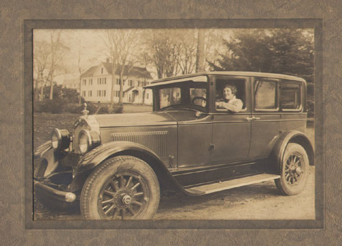 Vermont Auto Enthusiasts - Woman in Car