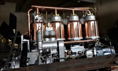 1914 cadillac engine in the shop