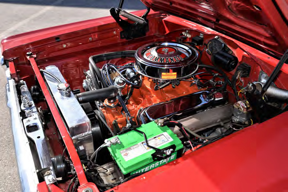 1967 Plymouth Belvedere II engine bay