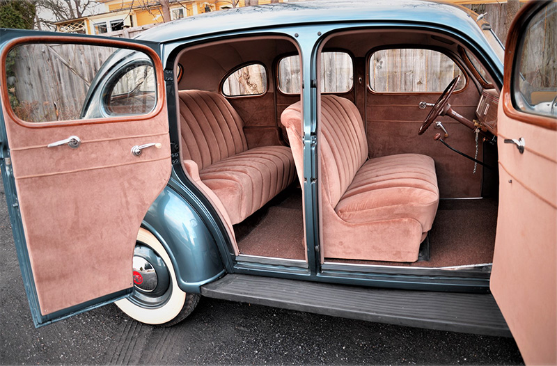 1939 plymouth roadking interior